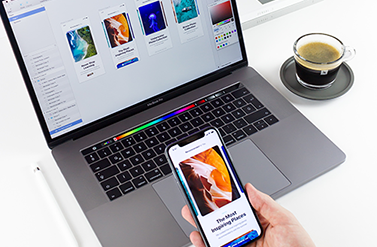 Página de lançamento - Exemplo 2